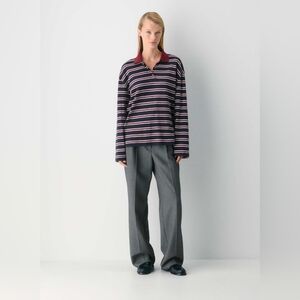 AritziaThe Effortless Pant Heather Charcoal